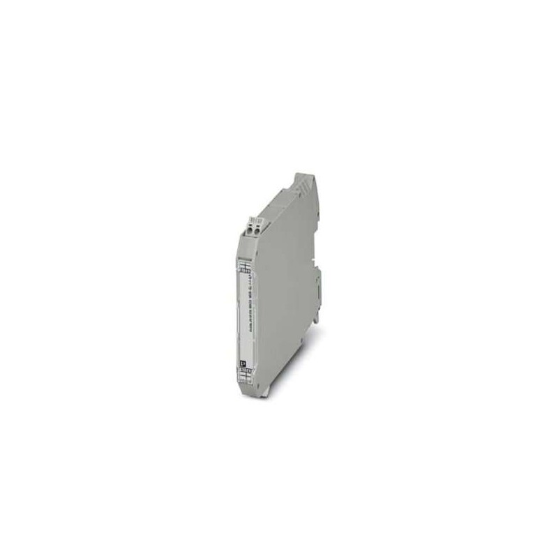 2905278 Phoenix Contact - Loop-powered isolators - MACX MCR-SL-I-I-ILP Single-channel input loop-powered 2-way isolator with plug-in connection technology for the electrical isolation of analog signals. Input signal = output signal: 0(4) mA ... 20 mA. Screw connection technology.
