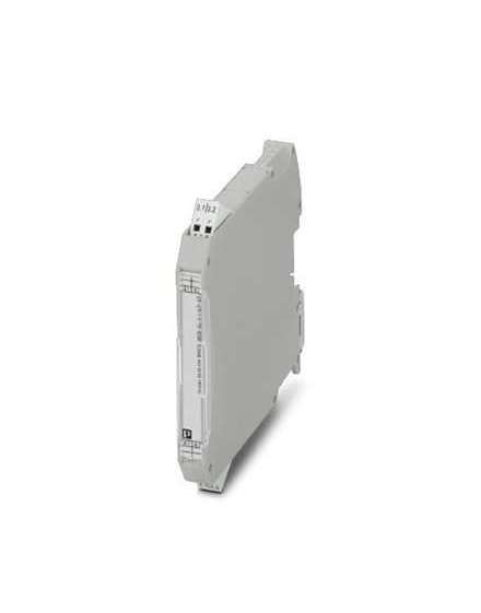2905279 Phoenix Contact - Loop-powered isolators - MACX MCR-SL-I-I-ILP-SP Single-channel input loop-powered 2-way isolator with plug-in connection technology for the electrical isolation of analog signals. Input signal = output signal: 0(4) mA 20 mA. Push-in connection technology.