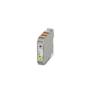 2906058 Phoenix Contact - Hybrid motor starter - ELR H5-IES-PT-24DC/500AC-06-T Hybrid motor starter for reversing 3~ AC motors up to 550 V AC, with 24 V DC input, 0.6 A output current, emergency stop function, adjustable overload shutdown, higher transient voltage strength, and push-in connection.