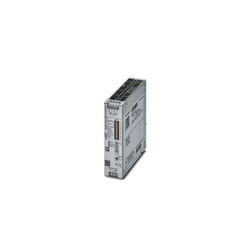 2906991 Phoenix Contact - QUINT4-UPS/24DC/24DC/5/USB QUINT UPS with IQ Technology, USB communication interface (Modbus/RTU), for DIN rail mounting, input: 24 V DC, output: 24 V DC / 5 A, charging current: 1.5 A