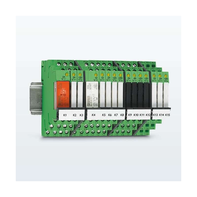 2940854 Phoenix Contact - EMG 17-REL/SDS- 24/21-21/SO 95 Customer-specific relay module, 2 PDTs, 24 V AC/DC input voltage