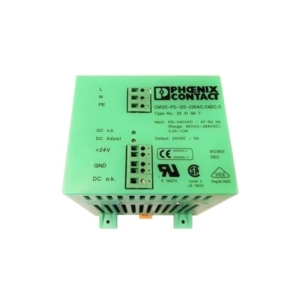 2941947 Phoenix Contact - CM125-PS-120-230AC/24DC/5 Power Supply POWER SUPPLY 1.3/2.3AMP, 120-240VAC/110-370VDC