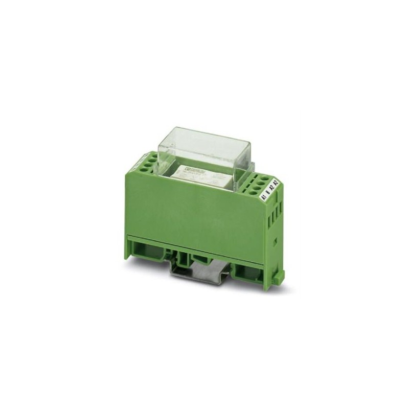2949787 Phoenix Contact - Hybrid relay - EMG 22-REL/KSR-G 24/TRN 5 Relay module, with miniature switching relay, with integrated NPN transistor control, for low control currents, contact (AgNi): Medium to large loads, 1 PDT, 5 V DC nominal control voltage