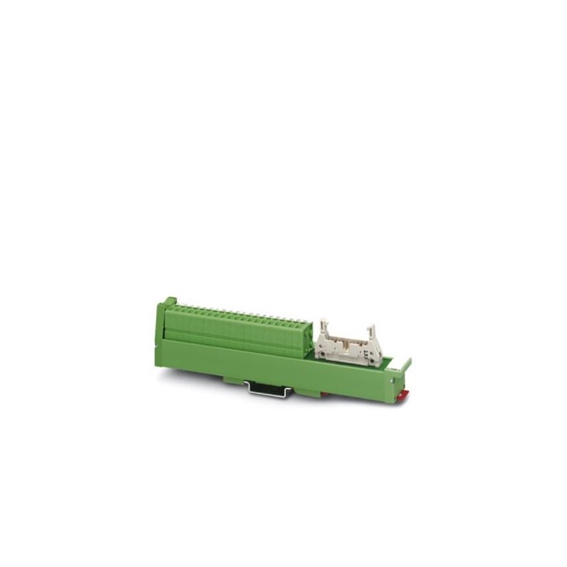 2959515 Phoenix Contact - Interface module - UM 25-FLK20/FRONT/Q VARIOFACE SLIM LINE, with screw connection and flat-ribbon cable connector, for assembly at a right angle on NS 35/7.5, 20 positions