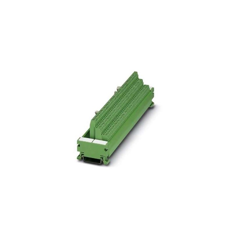 2962890 Phoenix Contact - Passive module - UM 45-FLK50/32IM/PLC VARIOFACE COMPACT LINE, sensor module for the connection of 32 p-n-p sensors, for assembly on DIN rail NS 35/7.5, screw connection
