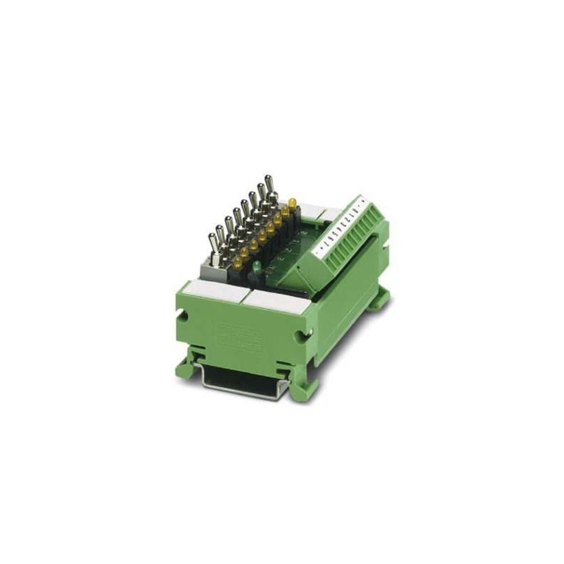 2962997 Phoenix Contact - Interface module - UM 45-IB-DI/SIM8 VARIOFACE switch module, with COMBICON connector, for simulation, for 8 signals, for mounting DIN rail NS 35