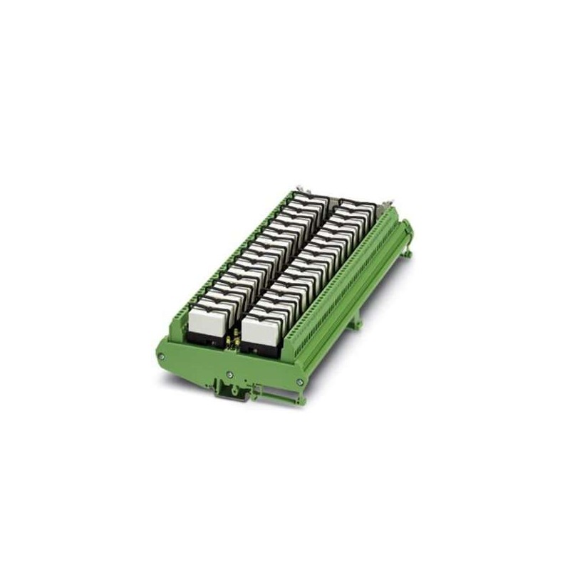 2968373 Phoenix Contact - Active module - UM-32 RM/RT-G24/21/PLC Varioface output module, with 32 miniature relays, 1 PDT, plugged, for 24 V DC (incl. relay)