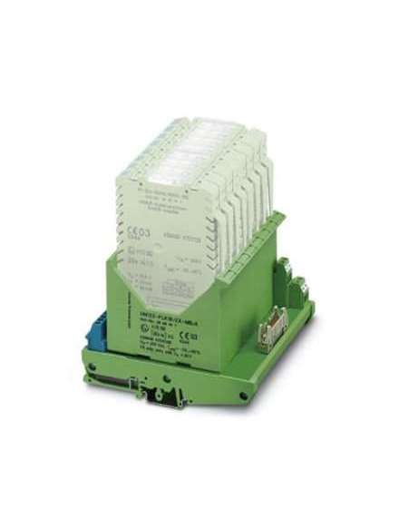 2968467 Phoenix Contact - Basic terminal block - UM122-FLK16/EX-MB/8 Ex-module carrier, intrinsically safe, for accommodating 8 Process Interface modules (PI-Ex).