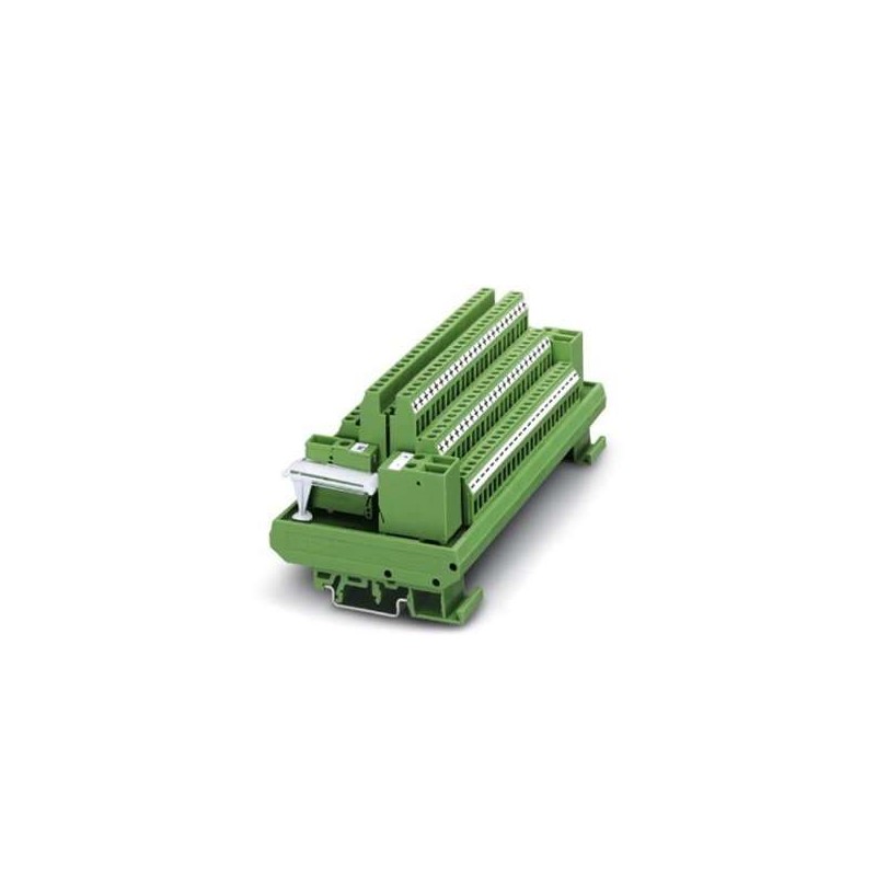 2971302 Phoenix Contact - Potential distributors - UMK- PVB VARIOFACE module, with three equipotential busbars (+, -, PE) for potential distribution, for mounting on NS 35/7.5 or NS 32