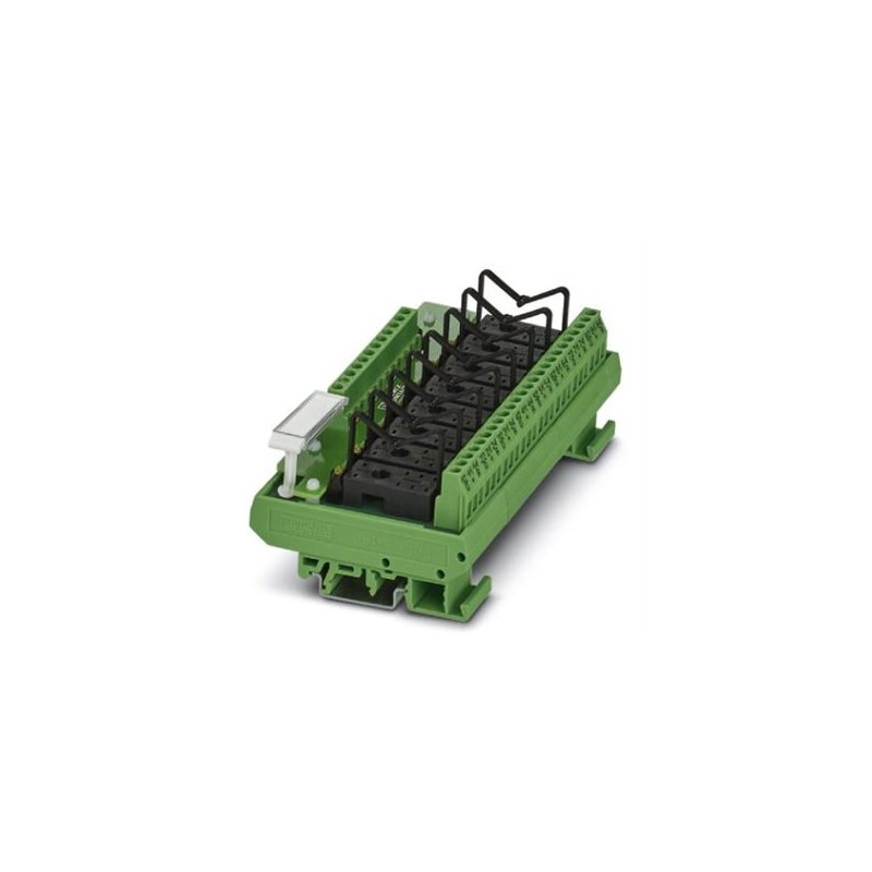 2972932 Phoenix Contact - Multiple relay module - UMK- 8 RM 60DC/MKDS VARIOFACE module, for 8 plug-in miniature relays or miniature optocouplers, with LED, 48 - 60 V DC input voltage