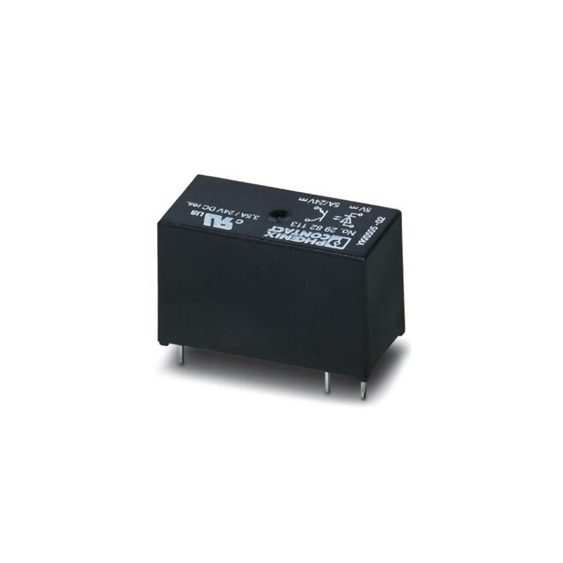 2982113 Phoenix Contact - Miniature solid-state relay - OPT- 5DC/ 24DC/ 5 Plug-in miniature solid-state relay, power solid-state relay, 1 N/O contact, input: 5 V DC, output: 3 - 33 V DC/5 A