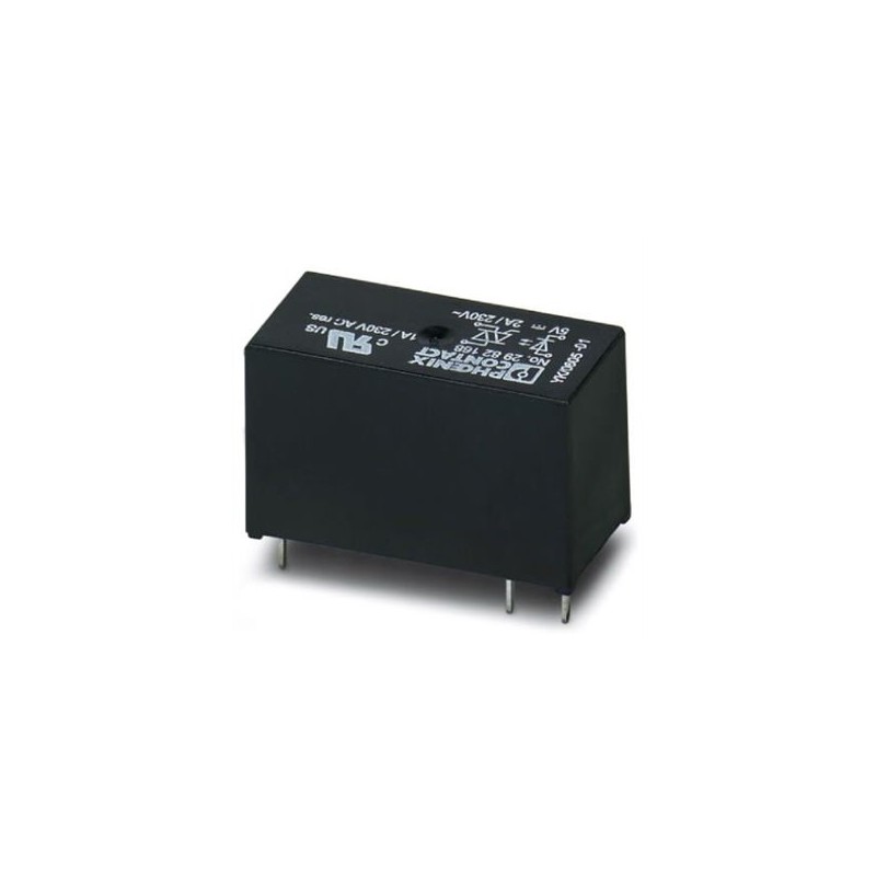 2982168 Phoenix Contact - Miniature solid-state relay - OPT- 5DC/230AC/ 2 Plug-in miniature solid-state relay, power solid-state relay, 1 N/O contact, input: 5 V DC, output: 24 - 253 V AC/2 A