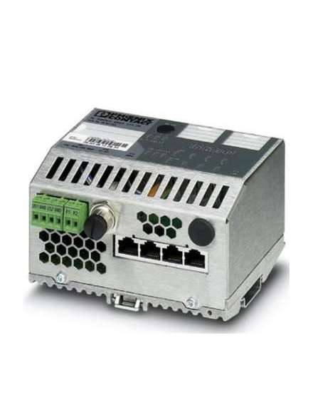 2989093 Phoenix Contact - Industrial Ethernet Switch - FL SWITCH SMCS 4TX-PN Ethernet Smart Managed Compact Switch with four 10/100 Mbps RJ45 ports, PROFINET mode (default)