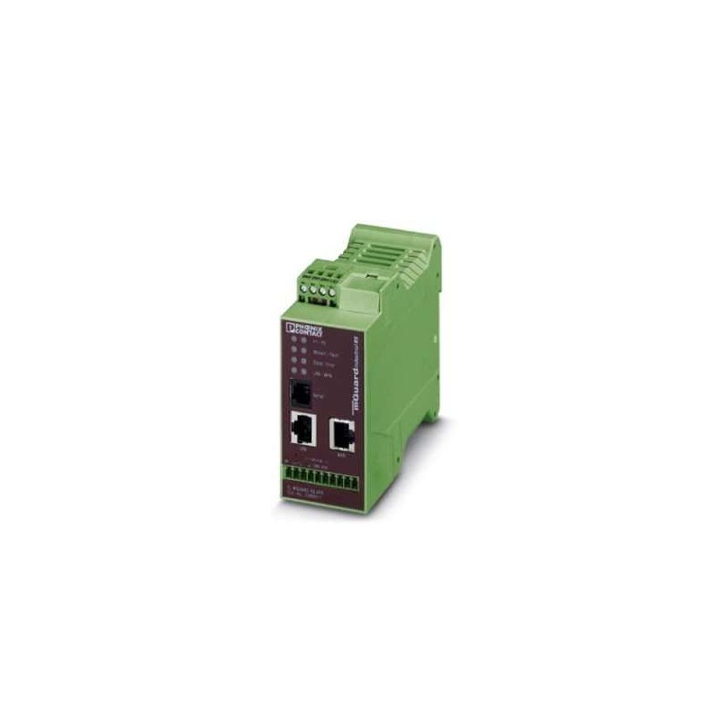 2989310 Phoenix Contact - Router - FL MGUARD RS Router with intelligent Firewall, data throughput up to 99 Mbps (Wire Speed Performance), Stateful Inspection Firewall for optimum safety and extremely simple configuration, in the ME45 format