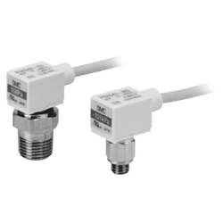 PSE541A-R06-C2 SMC PNEUMATIC PRESSURE SENSOR, COMPACT, GENERAL AIR, VACUUM, 0-101KPA, WITH CONNECTOR FOR PRESSURE SENSOR, A-6 PLUG-IN REDUCER