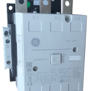 CK08CA311J General Electric CONTACTOR, 3-4 POLES, 90 KW, 185 AMP, 1NO+1NC, 110 VAC COIL, 50 HZ
