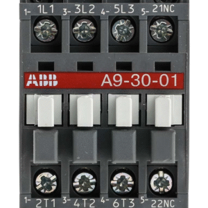 1SBL141001R8001 ABB - A9-30-01 220V ABB Motor Control Contactor, AF Series, 3 Poles, 3 NO, 25 A, 4 kW, 230 V ac Coil