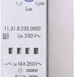 11.31.8.230.0000 Finder Solar switch, Operating voltage:230 V AC Light sensitivity: 1 - 100 lx