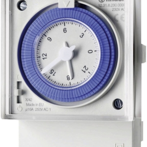12.31.8.230.0000 Finder Temporizzatore per guida DIN Finder, SPDT, 230 V ca, 1 canale, Operating voltage: 230 V AC, 1 change-over 16 A Weekday settings