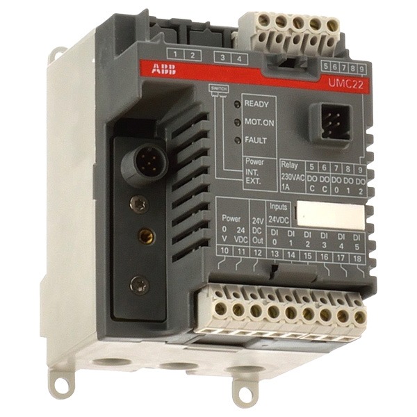 1SAJ510000R0600 ABB - UMC22-FBP.0 UNIVERSAL MOTOR CONTROLER,V4.0,230 VAC,24 VDC,1 AMP
