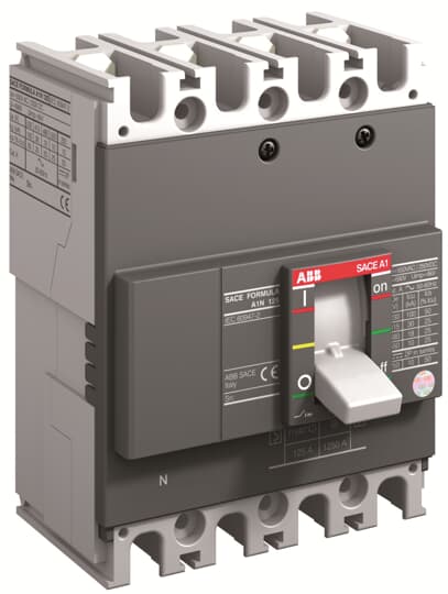 1SDA068775R1 ABB - A1N 125 TMF 63-630 4p F F CIRCUIT BREAKER FORMULA A1N 125 FIXED FOUR-POLE WITH FRONT TERMINALS AND THERMOMAGNETIC RELEASE TMF R 63-630 A