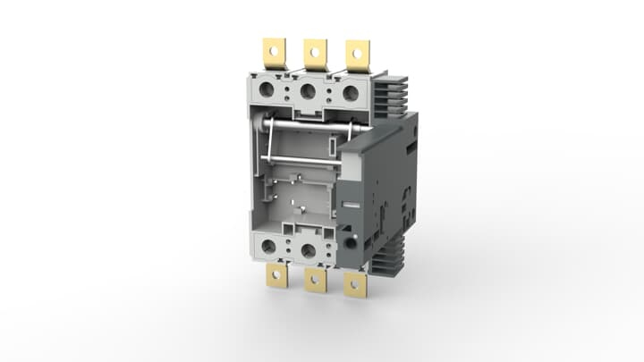 1SDA104696R1 ABB - XT6 W FP 800A 3p EF EF IEC/UL FIXED PART WITHDRAWABLE FOR CIRCUIT BREAKER XT6 800 THREE-POLE WITH EXTENDED FRONT TERMINALS