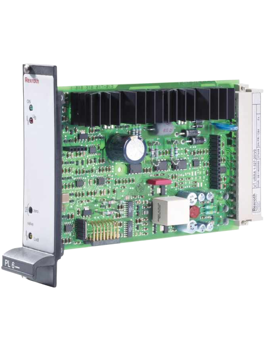 0811405097 Bosch Rexroth - VT-VRPA 1-537-1X/V0/PV Valve amplifier, Component series 1X, Analog, Euro-card format, For valves: DBEB10Z, DREB10Z, DBETBX, 4WRP10EA