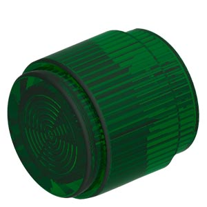 US2:52RA5S3 Siemens - 52RA5S3 Accessory for CL52, 30 mm Plastic Lens: Green with Concentric Rings on Front and Concentric Ribs on Side to improve Light Distribution. use on 52BT6 / 52PT6 or Legacy Illuminated Pushbutton or PTT with Extended Button.