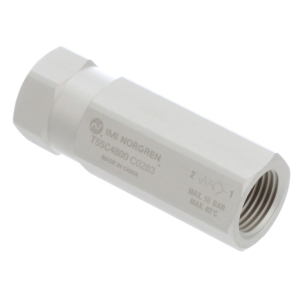 T55C4800 Norgren CHECK VALVE, NON RETURN, G1/2, 3.7CV, 1-10 BAR