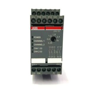1SAR503041R0003 ABB - C574 SAFETY RELAY E STOP W/DOOR 24VDC.  - C574 E-STOP DOOR MON TD 24VDC