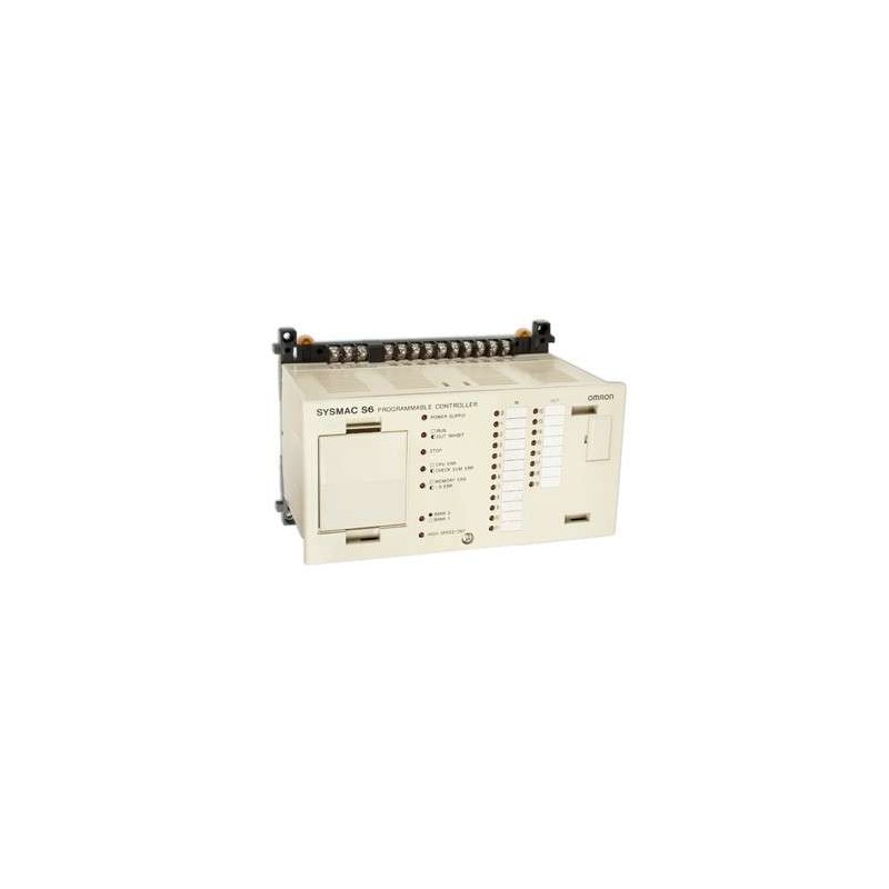 3G2S6-CPU15 Omron Cpu Module, 3G2S6 Series, 12 Point Input, 12-24 Vdc Output, 8 Relay, W/ Memory Unit, 512 Words, Track Mounting