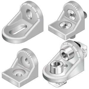 3842518424 Bosch Rexroth Bracket R40x43 set (standard)