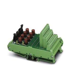 5603258 Phoenix Contact - Passive module - UM-DELTAV/A/SI/BFI/TP Fuse module with separable test sockets, fuse failure display and shield connection terminals (for analog cards of the Delta V control system)