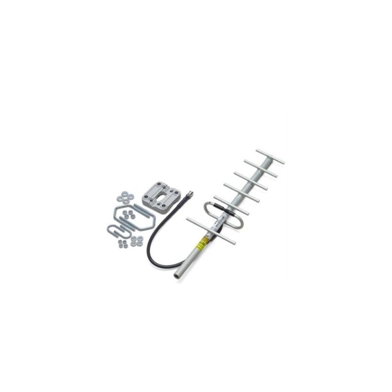 5606614 Phoenix Contact - Antenna - RAD-ISM-900-ANT-YAGI-10-N Directional antenna 868MHz / 900MHz, gain: 12dBi, polarization: linear, opening angle: h/v 56/46, degree of protection: IP65, connection: N (female), incl. mounting bracket and mast clips
