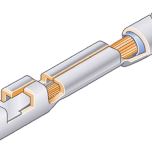 47750-000LF Amphenol PV Wire-to-Board Connector System, 2.54mm (0.1inch) Centerline Crimp-to-Wire Receptacle.
