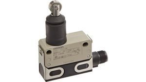 D4E-1D10N Omron Enclosed Limit switches, General load, IP67, SPDT, Sealed roller plunger, Side-mounting