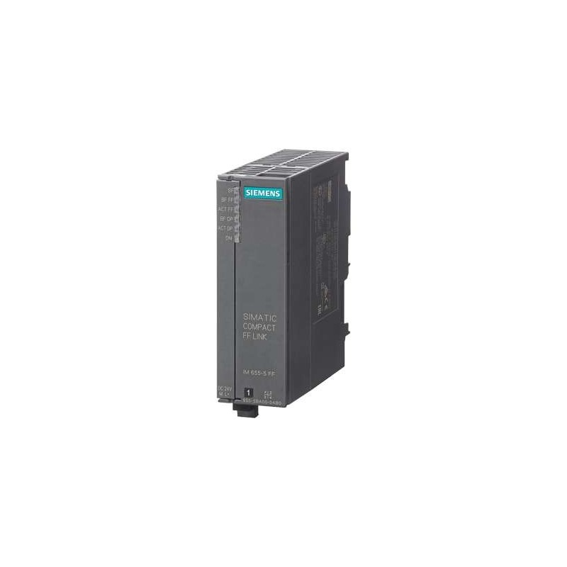 H1 Link Module Ff 6ES7655-5BA00-0AB0 Siemens SIMATIC Compact FF Link Combination of DP/FF ...