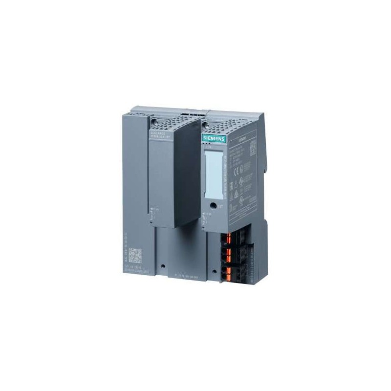6GK5204-2AA00-2BD2 Siemens XF204-2BA IRT managed IE IRT Switch, 4 x 10/100MBit/s, 2 x bus adapter interface fault signal contact, with set button, redundant 24 V DC power supply, PROFINET IO Device, Network management, redundancy manager integrated, incl. electron. manual on CD-ROM, C-plug optional