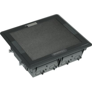 150704 BTicino retractable turret 1620 modules lid with non-slip stainless steel finish and ergonomic handle
