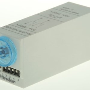85.02.8.240.0000 Finder Timer Relay Finder, range 0.05 100 s, 3 100 min, 5 100h, 2 poles, DPDT, Mounting on