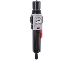 B82G-2GK-AP1-RMG Norgren Excelon Plus Filter/Regulator, G1/4", 5 µm, 0.3-10 bar, automatic discharge