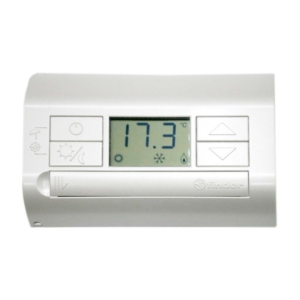 1T.31.9.003.0000 Finder Finder 1T3190030000 WALL WHITE DIGIT THERMOSTAT 1CO 5A BATT