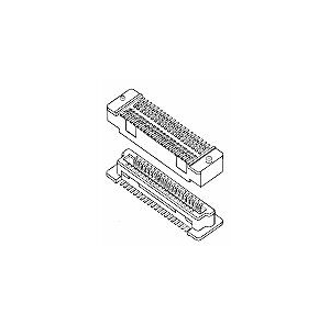 61082-121402LF Amphenol Amphenol Communications Solutions PCB Socket, 120 Ways, 2 Rows, 08mm Pitch, Surface Mount