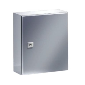 AE 1005.600 Rittal - 1005600 Rittal Stainless Steel 380 x 300 x 210mm wall-mounted enclosure with flat door, col. , IP66