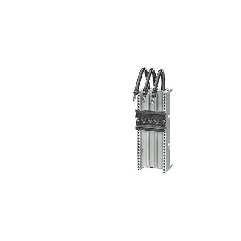 8US1061-5FK08 Siemens Busbar system Busbar center-to-center spacing 40 mm Device adapter, Width: 55 mm Bar thickness: 5+10 mm for circuit breaker or contactor size S2 with 1 DIN rail 35 mm, up to 56 Length 139 mm Notes Sucessor:8US1261-5MS13; only suitable for devices of the new series.