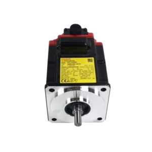 A06B-0061-B103 Fanuc AC SERVO MOTOR MDL BiS2/4000, ST, SLK, b128ia, Output: 0.5 kW CONT. Volt: 156 V Speed: 4000 rpm Amp(AC): 1.9 A FREQ. 267 Hz AMP.INPUT(AC) 200-240 V 50/60Hz Stall TRQ. 2 Nm Amp(AC) 3.3 A