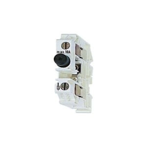 AB1FU10135U Telemecanique Terminal block - fixed carrier fuse 5x20 - 10mm2 screw - grey