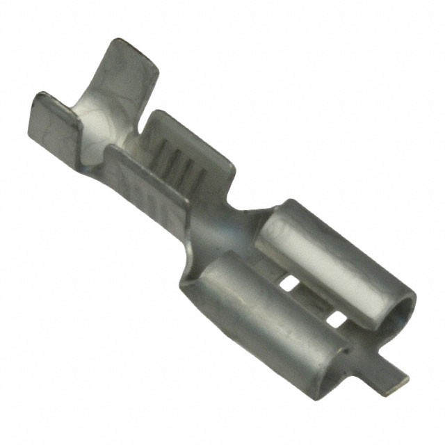 2-160256-2 TE Connectivity TE Connectivity Female Lug, Non-insulated, tab 6.35 x 0.81mm Alias: 250 FASTON,REC.,17-14 AWG,TPBR