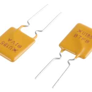 RUEF185 Littelfuse Littelfuse resettable fuse, tripping at 3.7A in 8.7s, 30V dc, holding 1.85A, 90m max