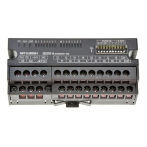 AJ65SBTB1-16D Mitsubishi COMPACT REMOTE INPUT UNIT, DIGITAL, MELSEC-A SERIES, 24 VDC, 7 MA, 0.9 W, 16 POINT, 1.5 MS RESPONSE TIME, SCREW TYPE TERMINALS, CC LINK COMMUNICATION CAPABILITY